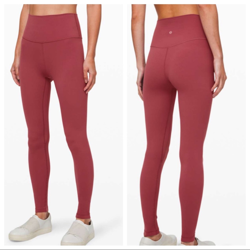 Lululemon Align Pant Chianti 28” size 2